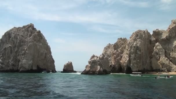 Meksyk - el arco de cabo san lucas - część 3 — Wideo stockowe