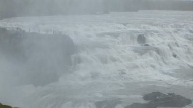 İzlanda-golden circle - gullfoss - altın düşer
