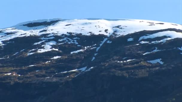 Norge - hellesylt - resmål för kryssningsfartyg — Stockvideo