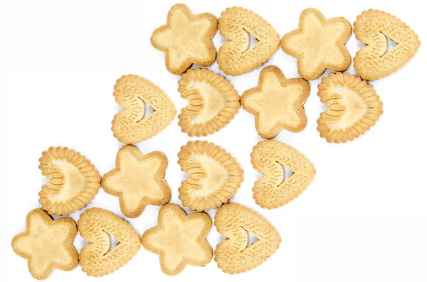 Arrangement of biscuits — Stock Photo, Image