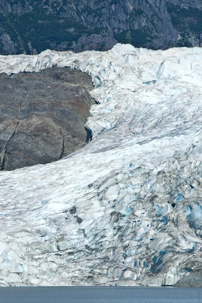 Usa alaska - mendenhall glacier - textur — Stockfoto