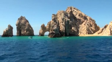 Meksika - cabo san lucas - kayalar ve plajları - el arco de cabo san lucas
