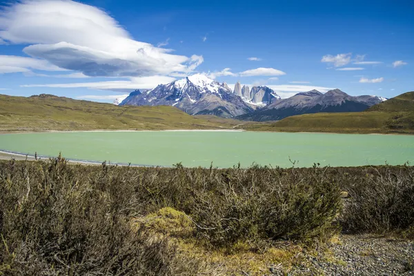 Parque Nacional Torres del Paine - Idílico Fotos de stock