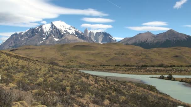 Parque Nacional Torres del Paine — Vídeo de stock