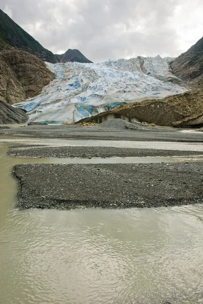 Alaska - davidson gletsjer — Zdjęcie stockowe