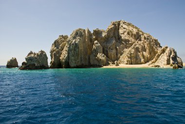 Meksika - cabo san lucas - kayalar ve plajlar