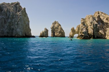 Meksika - cabo san lucas - kayalar ve plajlar