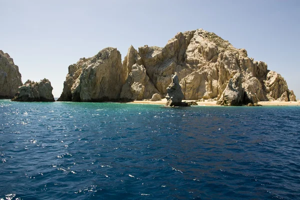 Мексика - Cabo San Lucas - Rocks And Beaches — стоковое фото