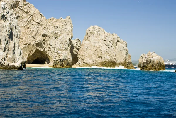 Мексика - Cabo San Lucas - Rocks And Beaches — стоковое фото