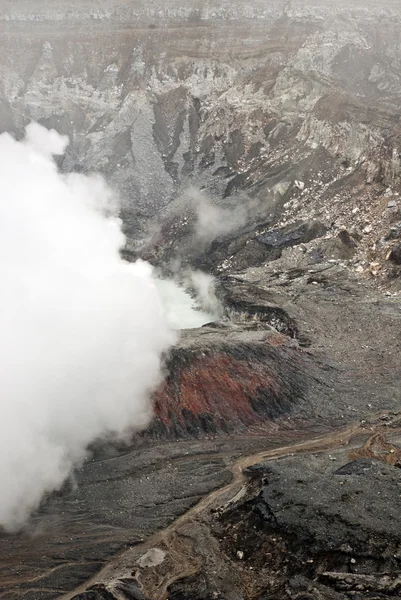 Poás Volcano Crater — Stock Photo, Image