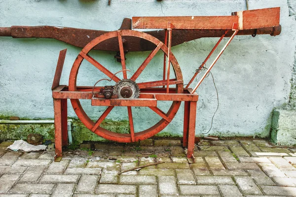 Rusty industriële apparatuur — Stockfoto