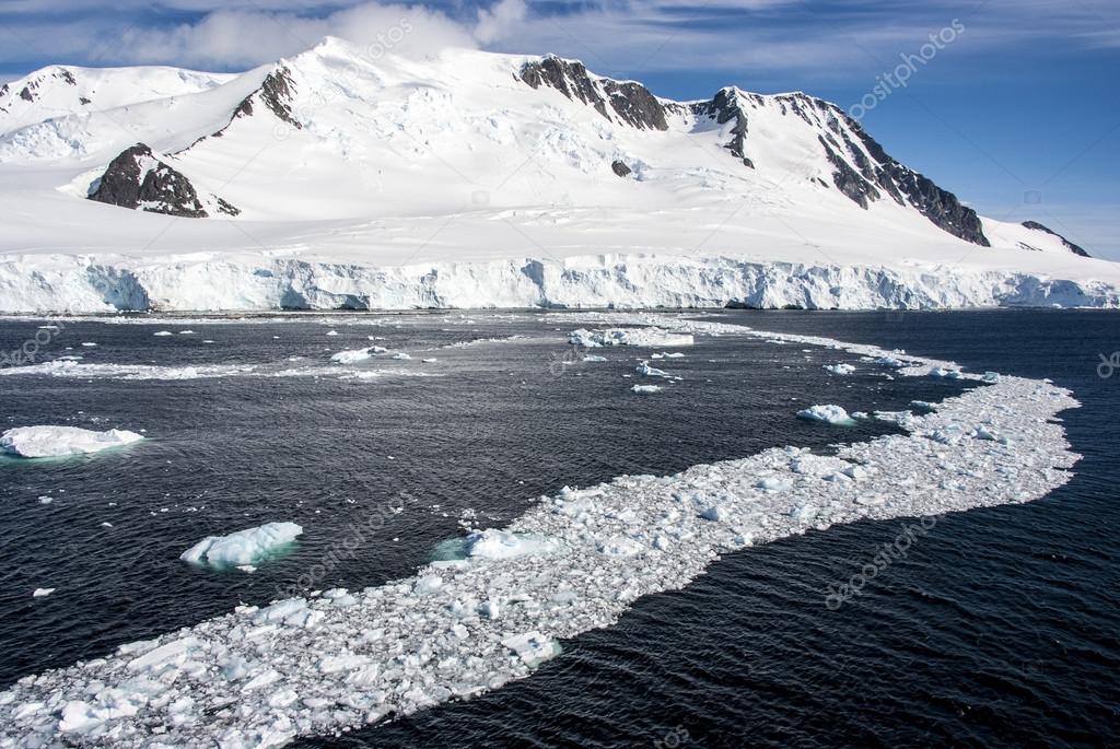 Sea Ice Off The Coast Of Antarctica