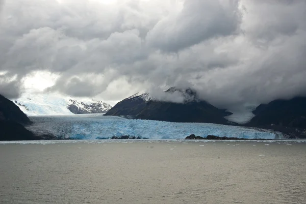 Chile - amalia Gletscher dramatische Landschaft — Stockfoto