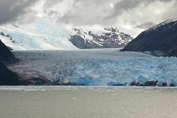 Chile - Paisaje dramático del glaciar Amalia — Foto de Stock