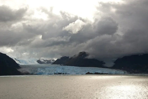 Chile - Amalia Glacier Dramatic Landscape — Stock Photo, Image