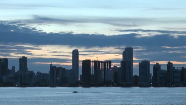 Rascacielos de Cartagena — Vídeo de stock