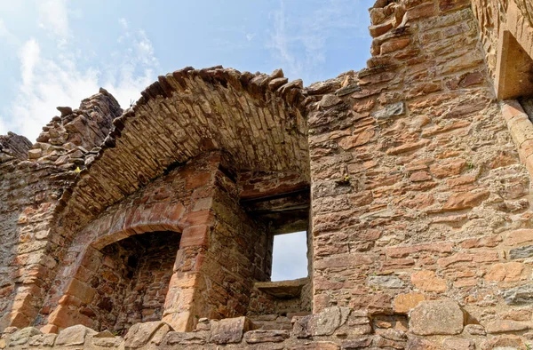 Atracción Turística Escocesa Ruinas Del Castillo Urquhart Orilla Occidental Del — Foto de Stock