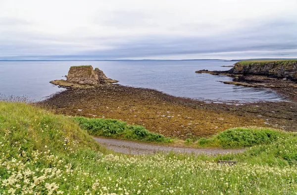 Уздовж Північного Узбережжя 500 Мальовничих Маршрутів Подорожні Призначення Дурнеса Шотландія — стокове фото