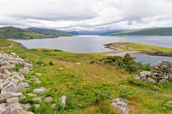 Wzdłuż Północnego Wybrzeża 500 Malownicza Trasa Travel Destination Durness Szkocja — Zdjęcie stockowe