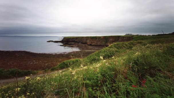 北海岸に沿って500の観光ルート 旅行先 耐久性 スコットランド — ストック動画
