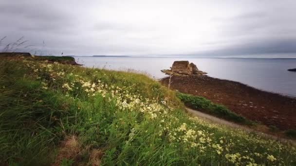Entlang Der Nordküste 500 Malerische Route Reiseziel Durness Schottland — Stockvideo