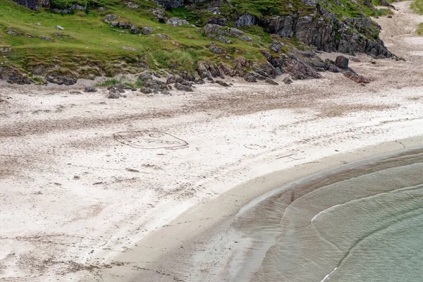 Uitzicht Ceannabeinne Beach Bij Durness Aan Noordkust Van Sutherland Highland — Stockfoto