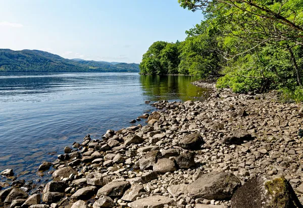 Widok Loch Ness Szkocja Lipca 2021 Piękno Szkockich Wyżyn Całej — Zdjęcie stockowe