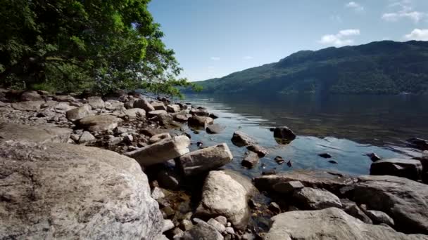 Blick Auf Loch Ness Schottland Juli 2021 Die Schönheit Der — Stockvideo