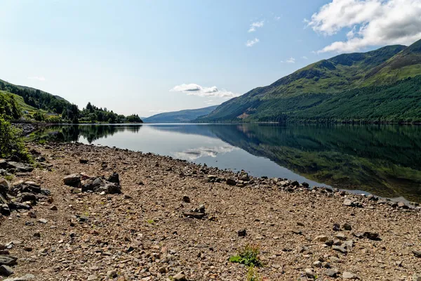 Loch Lochy Kanał Kaledoński Highlands Szkocja Wielka Brytania Szkocki Loch — Zdjęcie stockowe