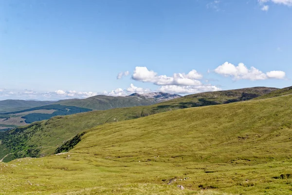 Νότιες Πλαγιές Των Ben Nevis Και Carn Mor Dearg Από — Φωτογραφία Αρχείου