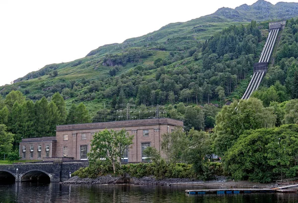 Sloy Elektrik Santrali Kategorisi Binası Ngiltere Skoçya Lomond Gölü Nün — Stok fotoğraf