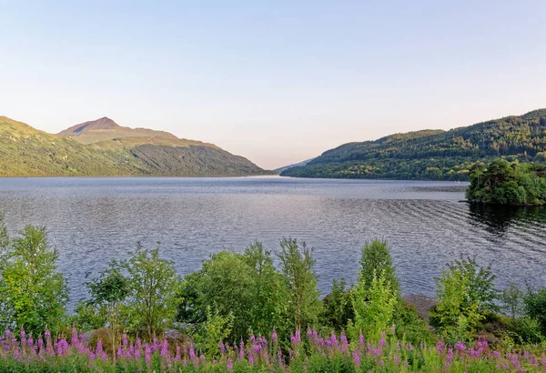 Destino Viagem Escócia Loch Lomond Parque Nacional Trossachs Craigiefort Stirlingshire — Fotografia de Stock