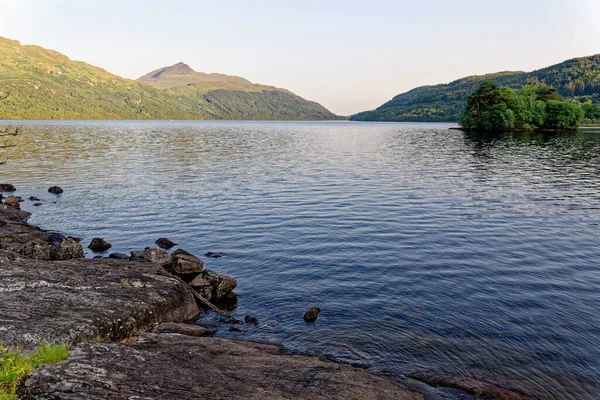 Destino Del Viaje Escocia Loch Lomond Parque Nacional Trossachs Desde —  Fotos de Stock