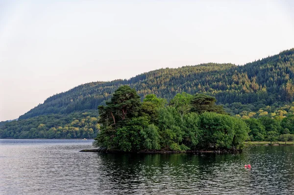 Путешествие Шотландии Лох Ломонд Национальный Парк Троссакс Крейгифорта Стерлингшир Шотландия — стоковое фото