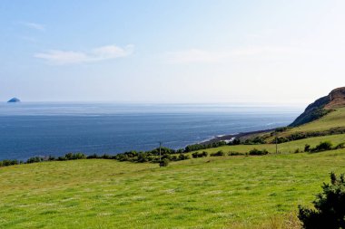 Kıyı manzarası, Arran Adası, İskoçya, Birleşik Krallık