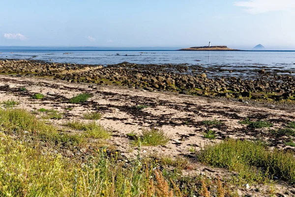 Пляж Бухте Машри Западном Побережье Острова Арран Шотландии — стоковое фото