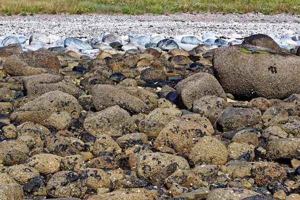 Kieselstrand Sommer Machrie Bay Auf Der Insel Arran Schottland Großbritannien — Stockfoto