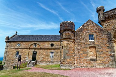 Ahırlar - Culzean Kalesi, Ayrshire, İskoçya, Birleşik Krallık - 22 Temmuz 2021