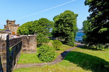 Maybole yakınlarındaki Güzel Culzean Şatosu, Carrick İskoçya 'nın Ayrshire Sahili, İngiltere. 22 Temmuz 2021