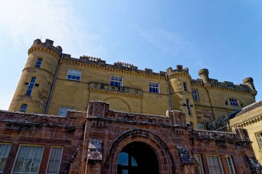 Maybole yakınlarındaki Güzel Culzean Şatosu, Carrick İskoçya 'nın Ayrshire Sahili, İngiltere. 22 Temmuz 2021