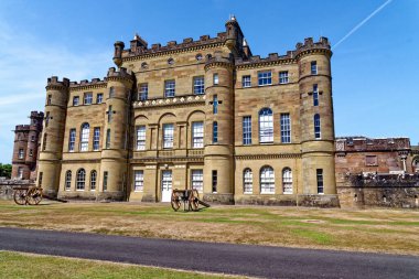 Maybole yakınlarındaki Güzel Culzean Şatosu, Carrick İskoçya 'nın Ayrshire Sahili, İngiltere. 22 Temmuz 2021