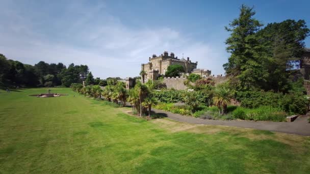 Beautiful Culzean Castle Nabij Maybole Carrick Aan Ayrshire Coast Scotland — Stockvideo