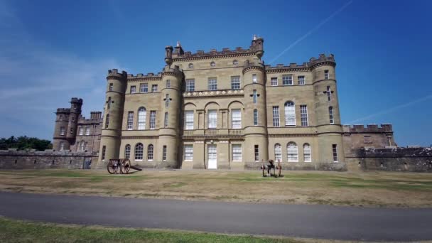 Beautiful Culzean Castle Nabij Maybole Carrick Aan Ayrshire Coast Scotland — Stockvideo