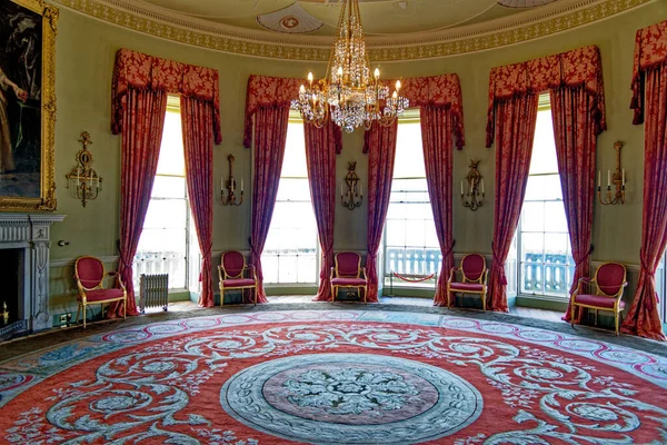 Ball Room Culzean Castle Maybole Carrick Ayrshire Coast Scotland United — Stock Photo, Image