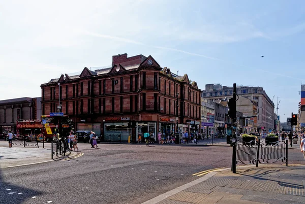 Pohled Merchant City Glasgow Skotsko Velká Británie Července 2021 — Stock fotografie