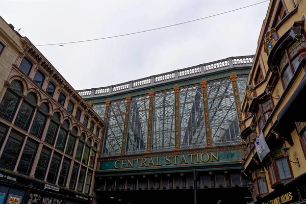 Hlavní Nádraží Glasgow Centru Města Glasgow Skotsko Velká Británie Července — Stock fotografie