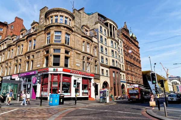 Buchanan Street Het Centrum Van Glasgow Schotland Verenigd Koninkrijk Juli — Stockfoto