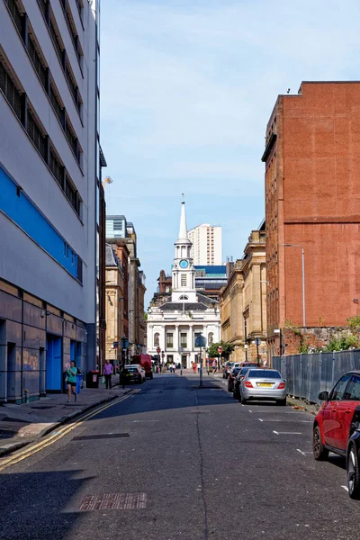 Indrukwekkende Gebouwen Het Centrum Van Glasgow Schotland Verenigd Koninkrijk Juli — Stockfoto