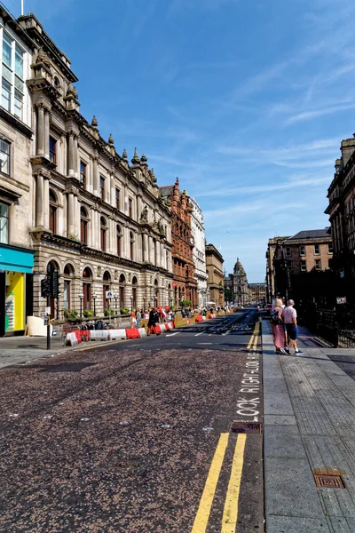 Impressionanti Edifici Nel Centro Della Città Glasgow Scozia Regno Unito — Foto Stock