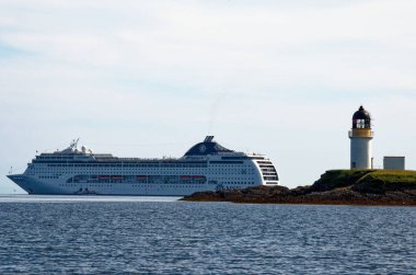 MSC Cruise gemisi Lirica, Stornoway - İskoçya, İngiltere - 11 Ağustos 2112